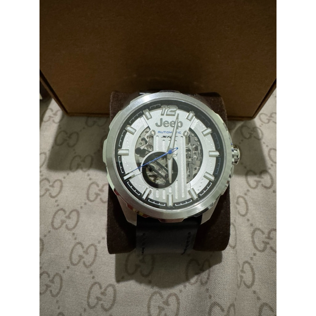 Jam Tangan Jeep Grand Cherokee JPG900203MA Automatic Men Semi Skeleton