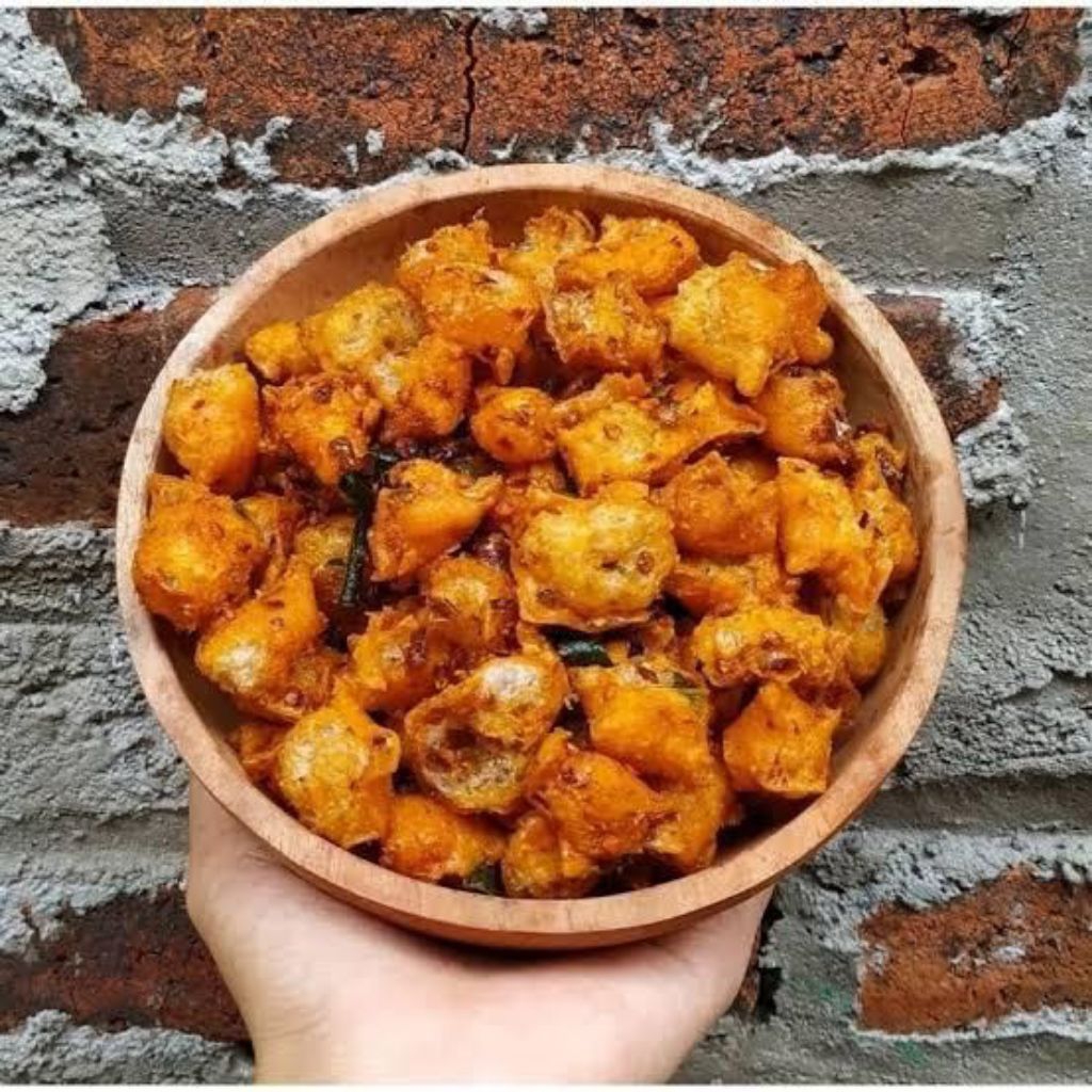 

siomay mini kering pedas daun jeruk/original