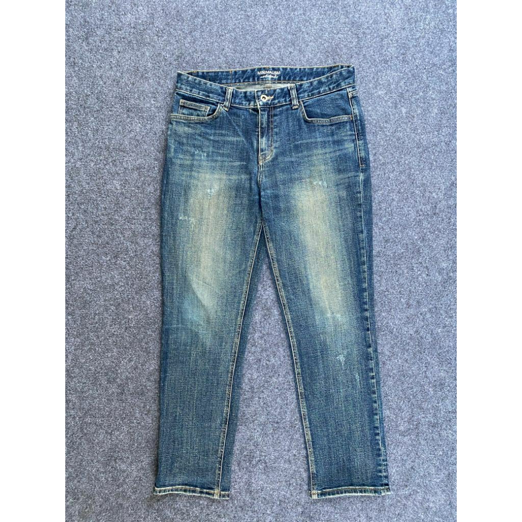 Celana Jeans Modificgd Selvedge | Second Berkualitas | Sudah Laundry | Full Tag | Original