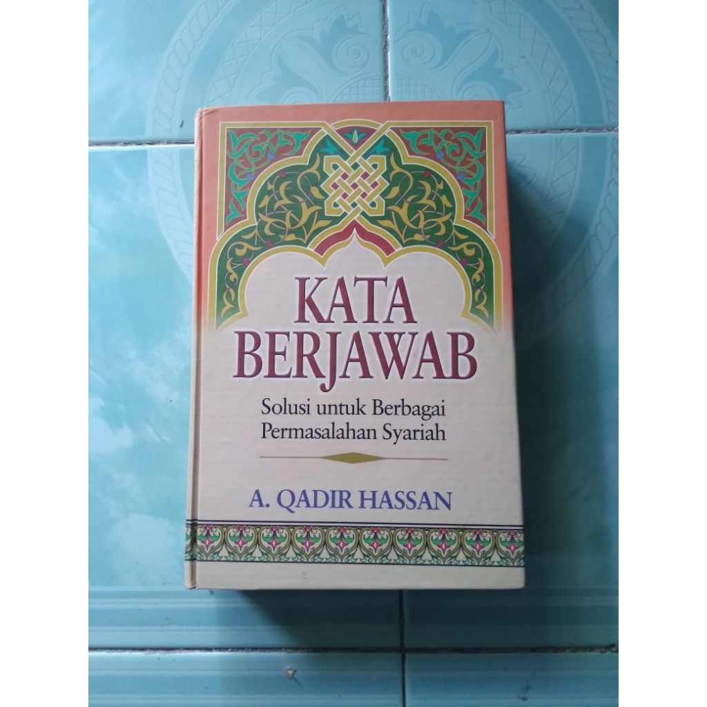 Buku Kata Berjawab 1 A Qadir Hassan