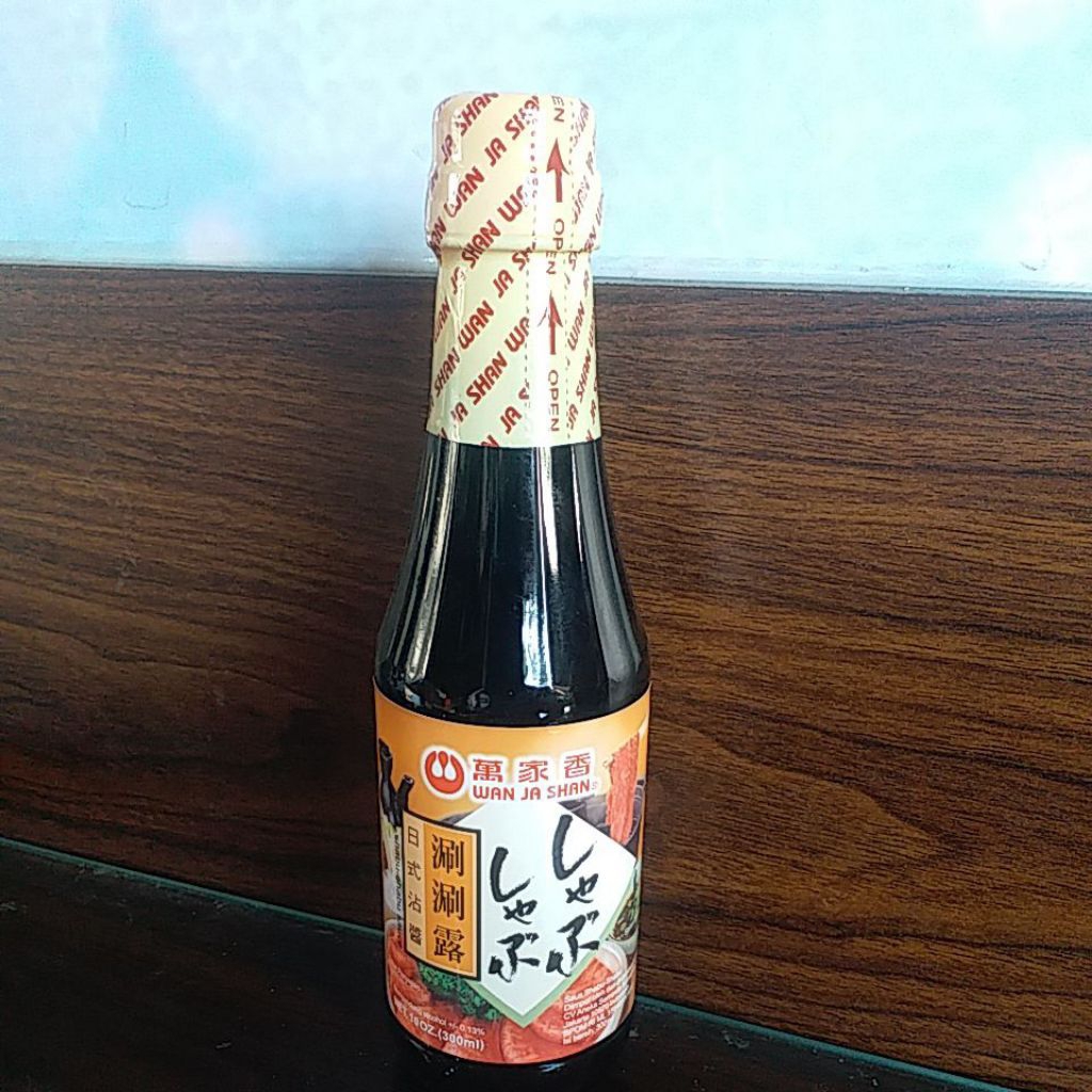 

Wanjashan shabu shabu 300ml