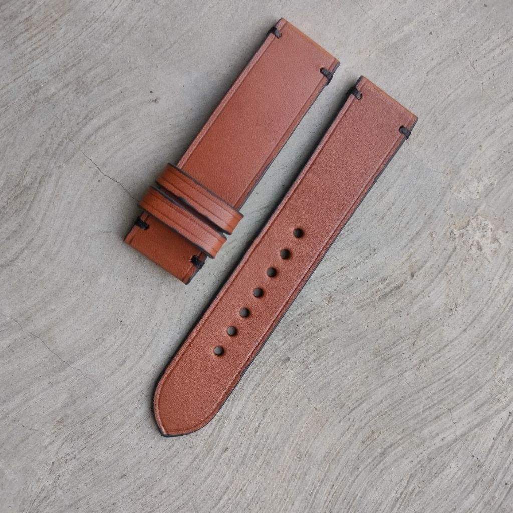 Tali jam kulit asli l Strap kulit jam tangan asli l Tali jam tangan kulit asli