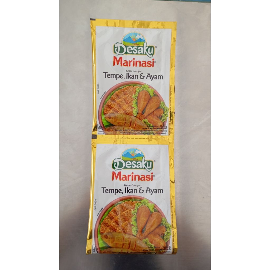 

Desaku bumbu marinasi renceng isi 12 sachet