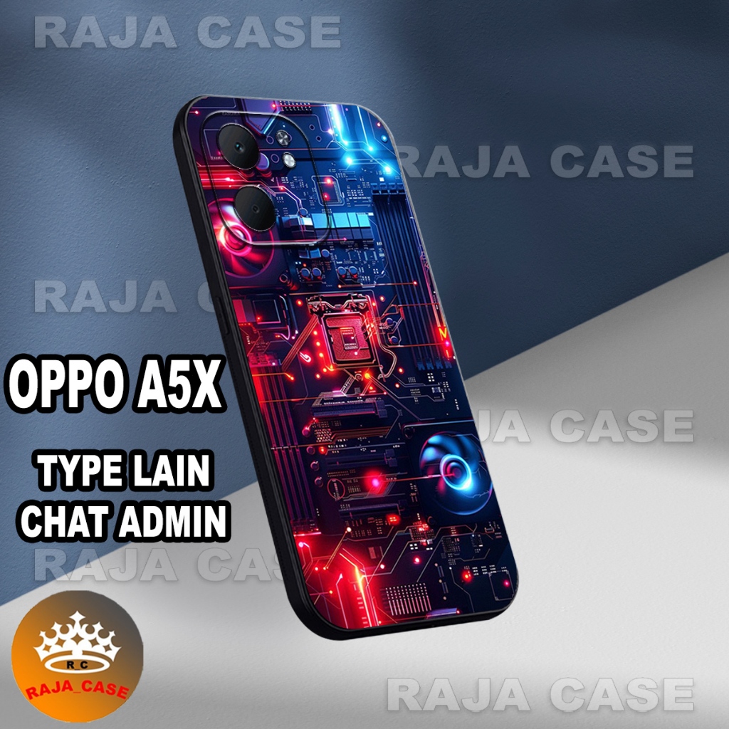 [RC30] Case OPPO A5X - Casing OPPO A5X [Motif GAMING] - bahan karet - all type hp