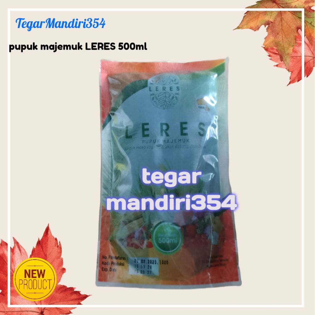 Pupuk leres majemuk 500ml leres pupuk 500ml