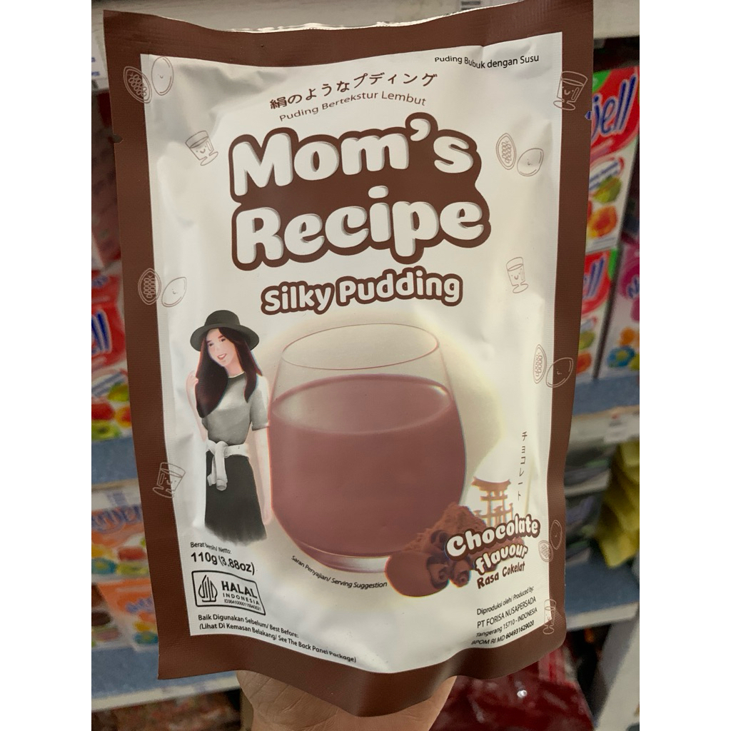 

Silky pudding coklat, taro, leci, alpukat