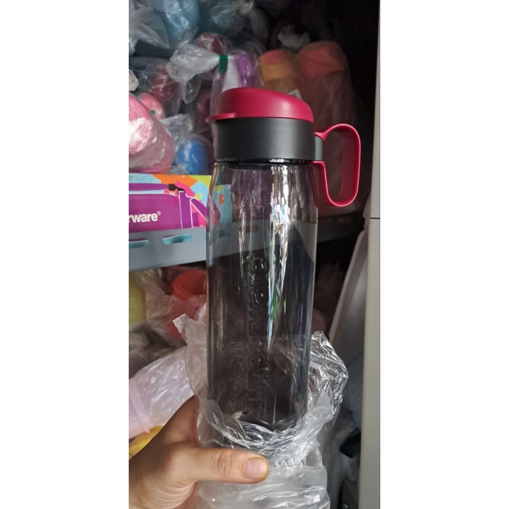 h2go tupperware / botol minum bening