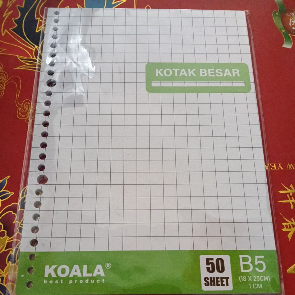 

Binder B5 Kotak Mandarin 50 sheet