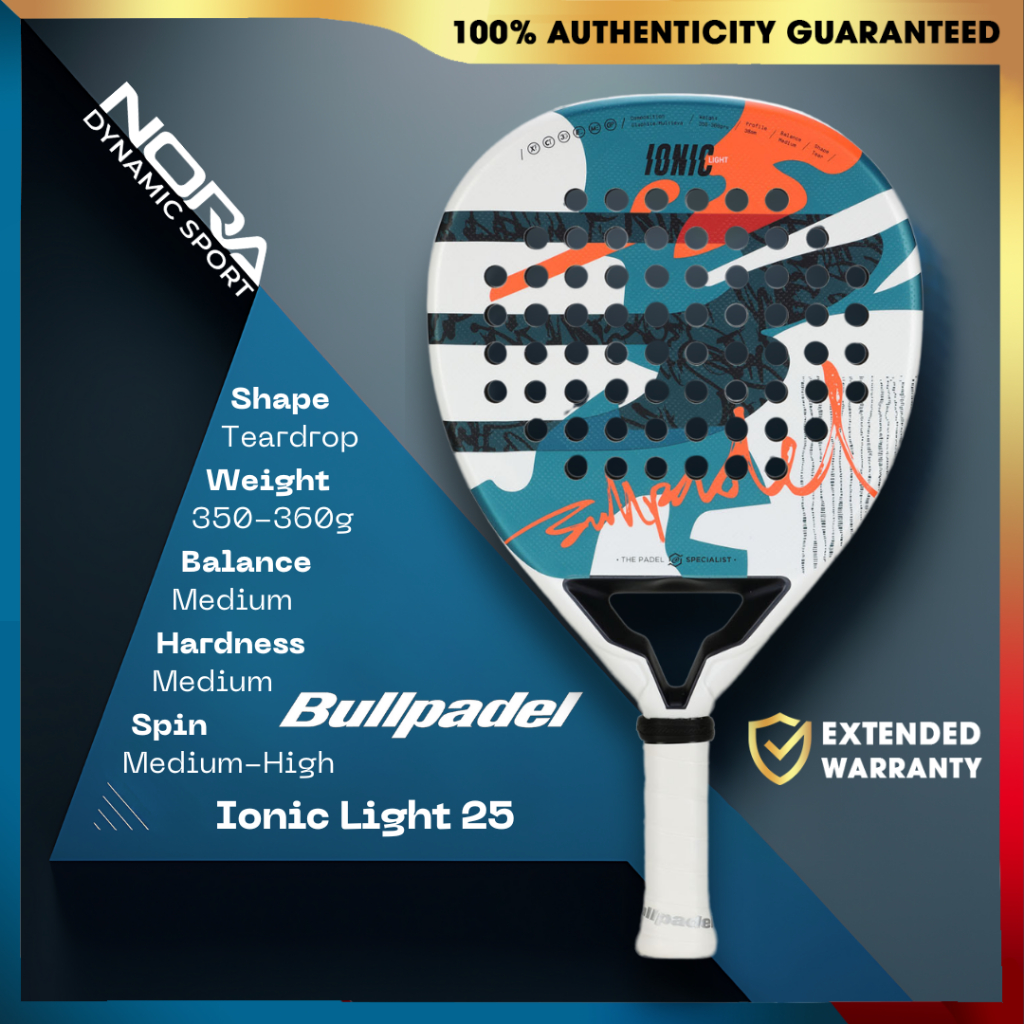  Padel | Bullpadel Ionic Light 25 Racket