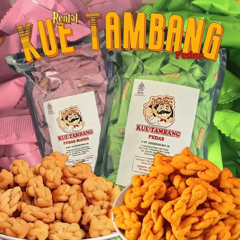 

Kue Untir Kecil Renyah Kekinian - Cemilan Asin Enak, Cocok untuk Santai & Sarapan- 100% Buatan Tangan, Kemasan Kecil Terpisah