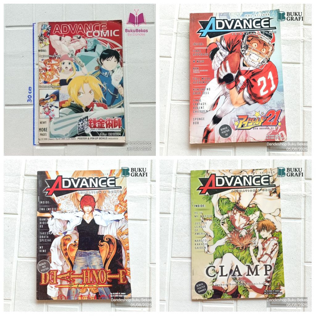 Advance Animation & Comic - Majalah Bekas Preloved