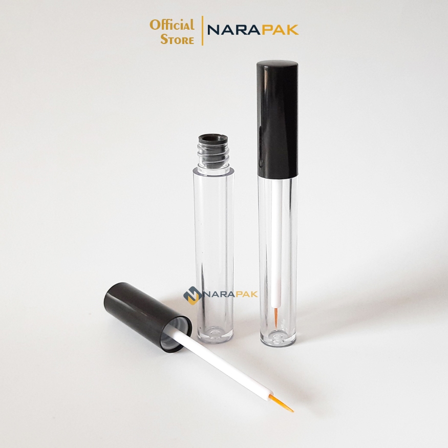 Botol Eyeliner 4ml Akrilik Bening Botol serum bulu mata botol lem bulu mata LG13N