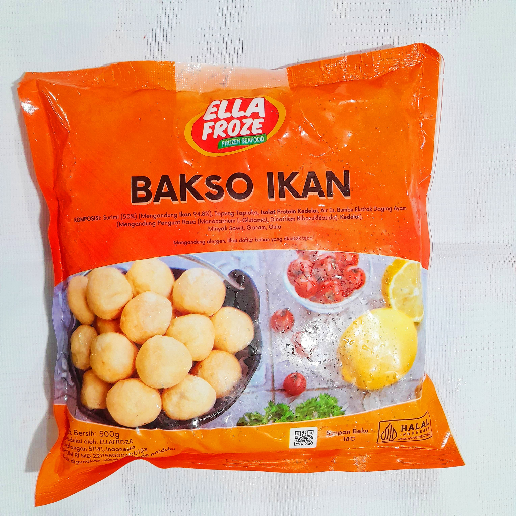 

Ellafroze Bakso Ikan 500gr