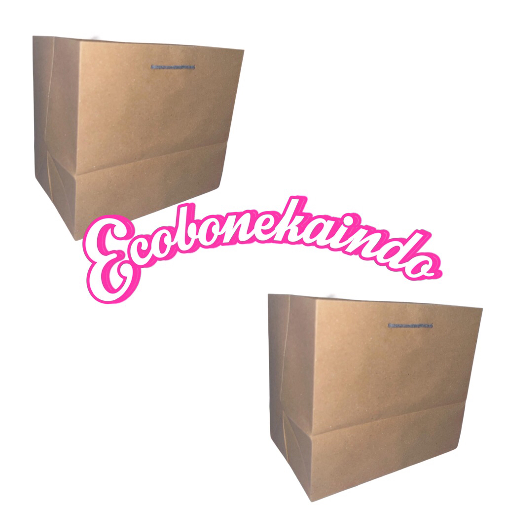 

Tas kado paperbag polos coklat paper bag Polos murah warna coklat 20 cm x 20 cm x 20 cm paper bag kado