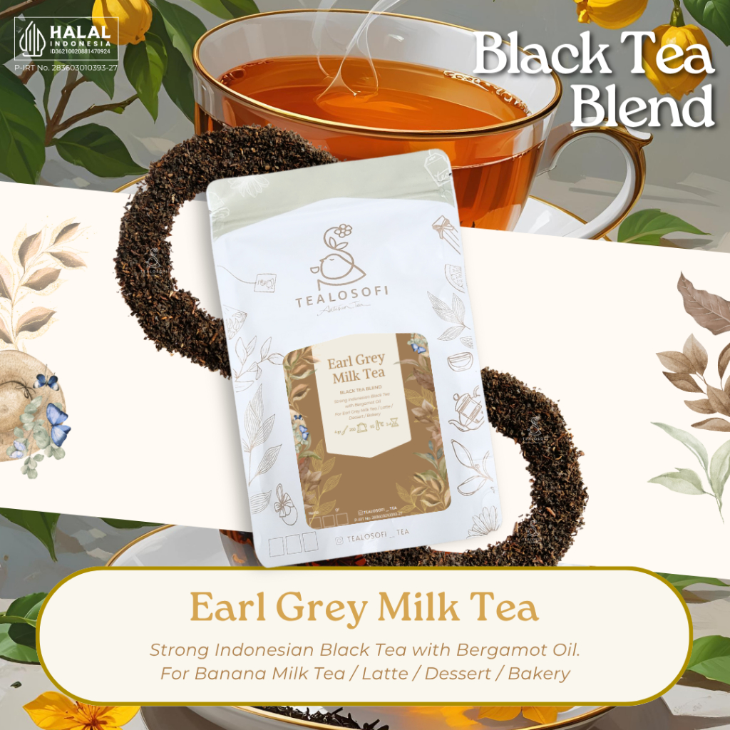 

Earl Grey Strong Milk Tea Based - Dasar Teh Susu Earl Grey