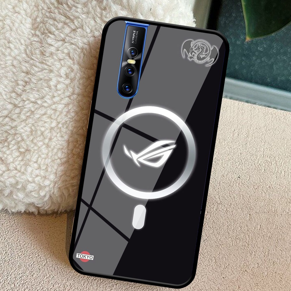 PLAYER CASE GLOSSY PREMIUM MOTIF MAGSAFE ROG TYPE VIVO V15 V15 PRO - CASE KEREN - CASE TERBARU - CAS