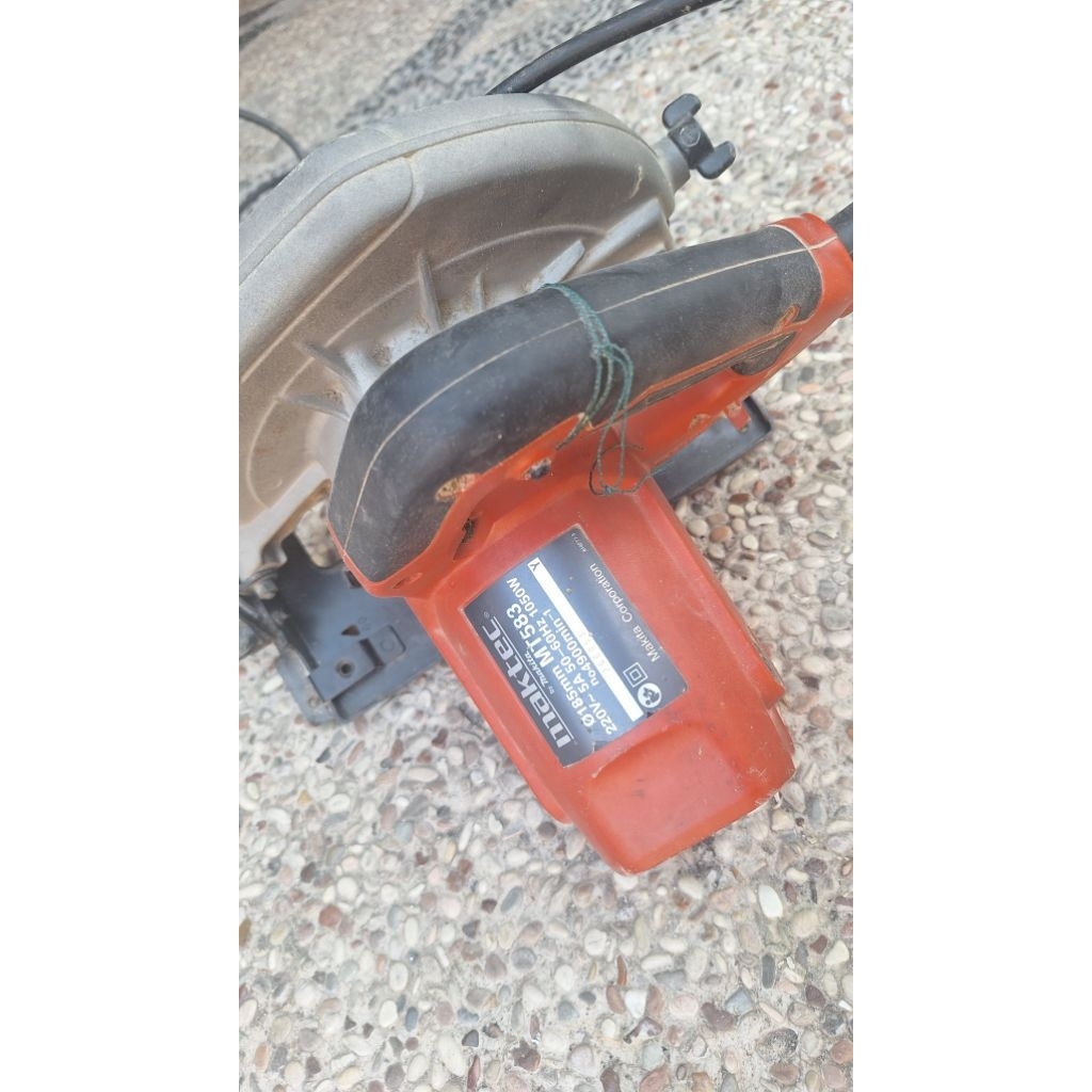 mesin circle circular saw gerinda duduk maktec MT583 MT 585 ori