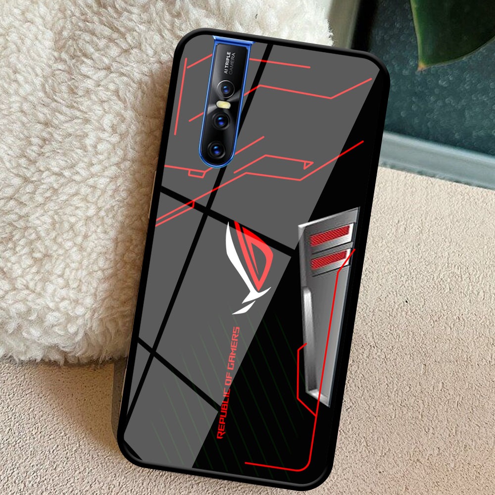 PLAYER CASE GLOSSY PREMIUM MOTIF ROG UNTUK TYPE VIVO V15 V15 PRO - CASE KEREN - CASE TERBARU - CASE 