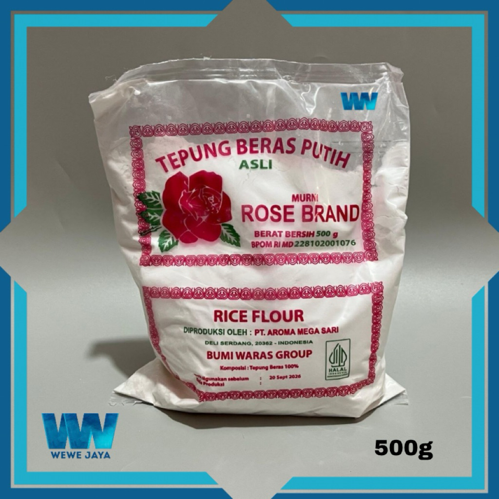 

Tepung Beras Putih Rose Brand