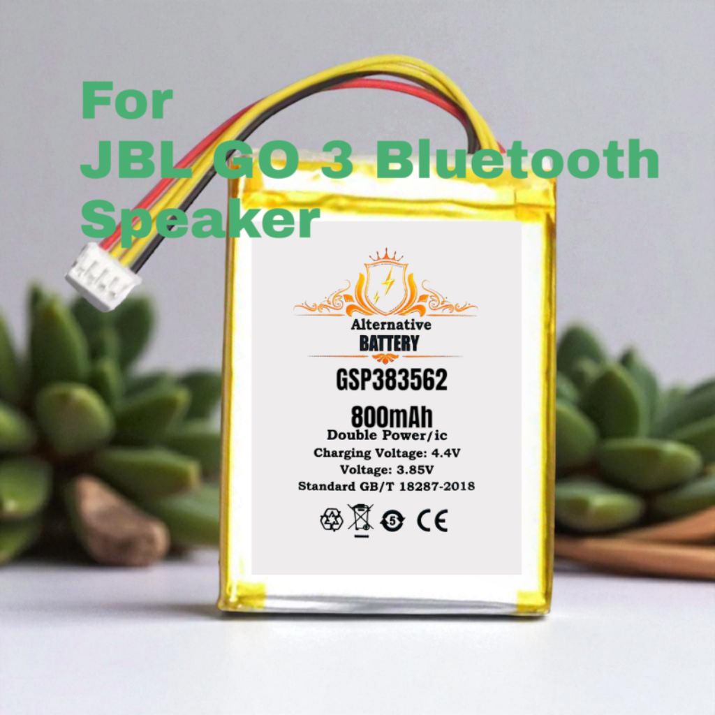 Batre GSP383562 For JBL GO 3 Speaker Mini GO3 Bluetooth Portabel Batrai J B L G O 3 Baterai 800mAh B