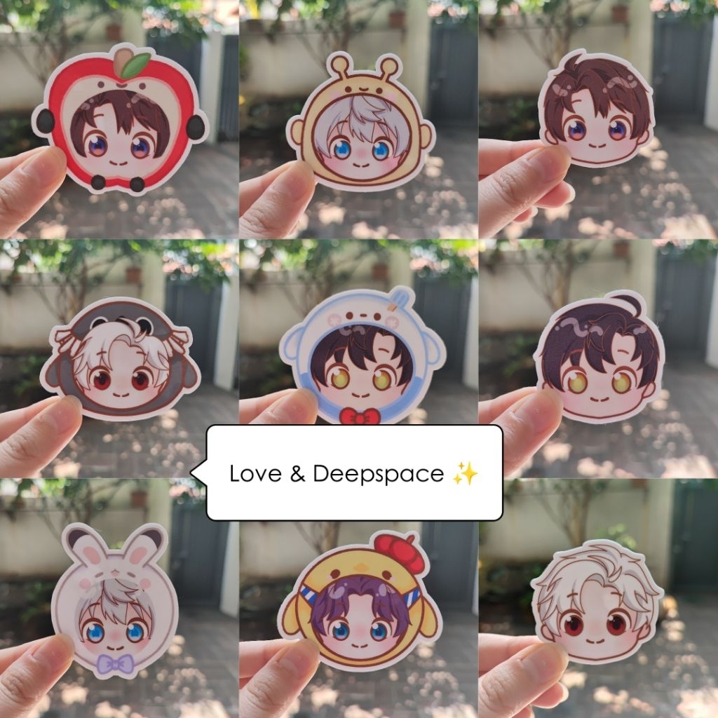 

[Diasciattel] Love and Deepspace Glitter Sticker
