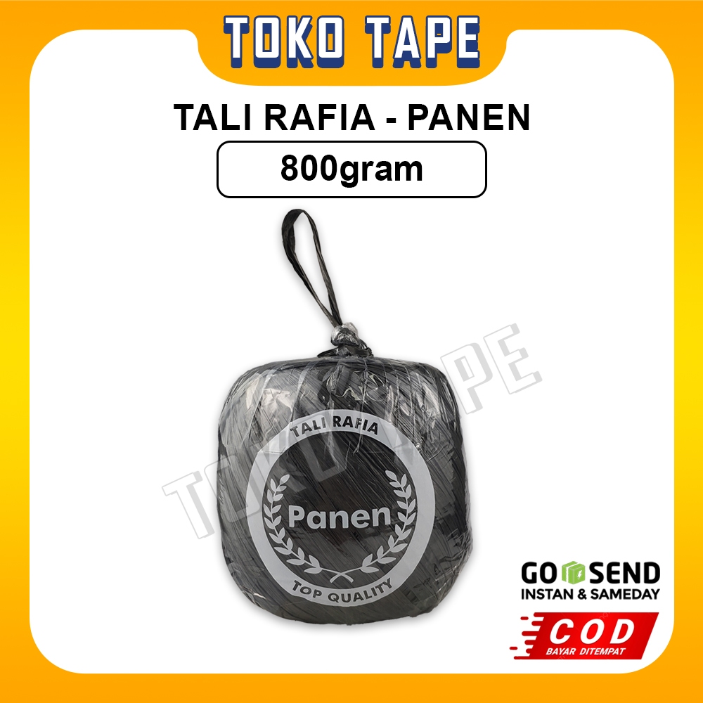 

TALI RAFIA 1KG ECO HITAM PANEN KUALITAS SUPER