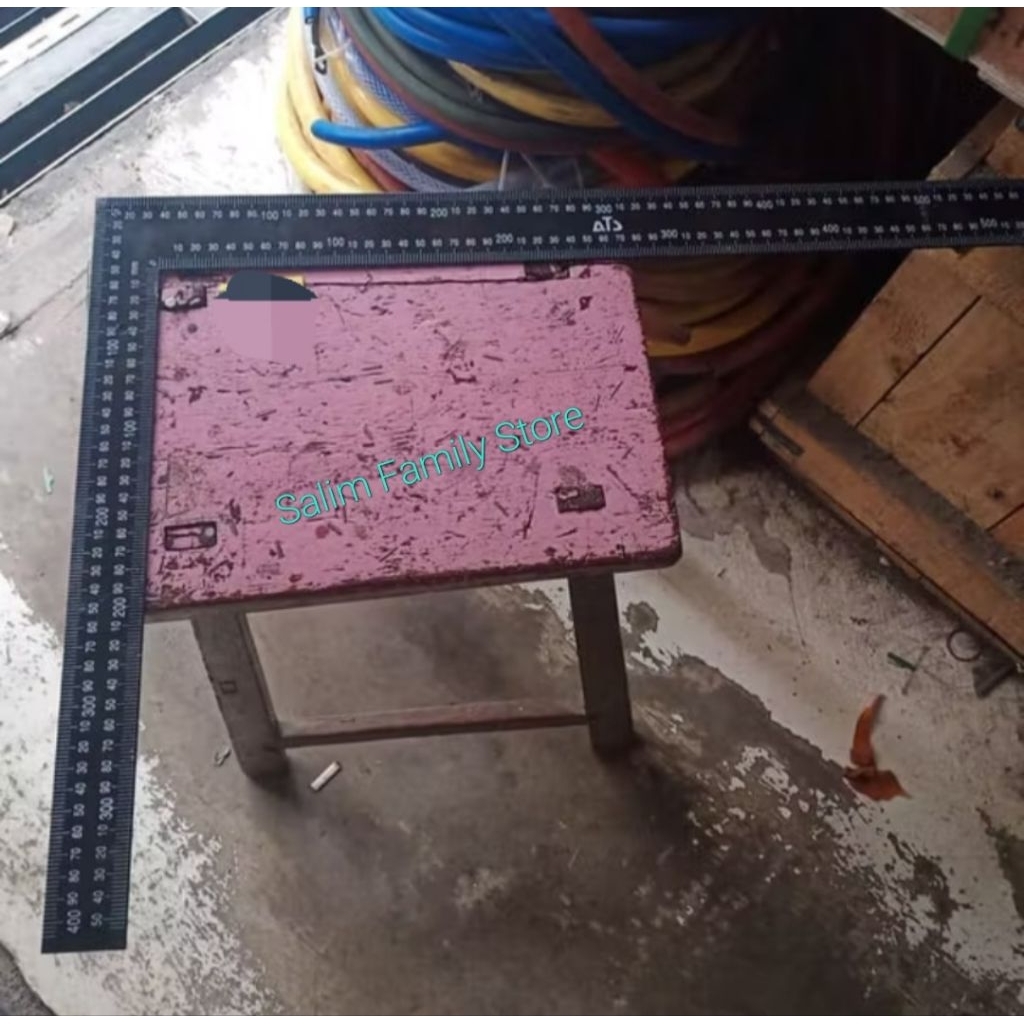 

Rol Siku / Penggaris / Siku Meter / Siku Tukang 40 x 60cm