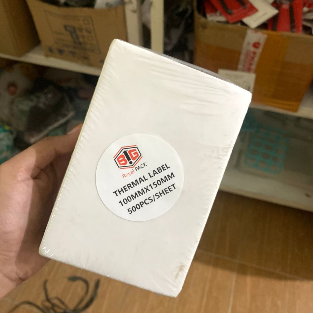 

Pi Label thermal 100x150 isi 500 lembar