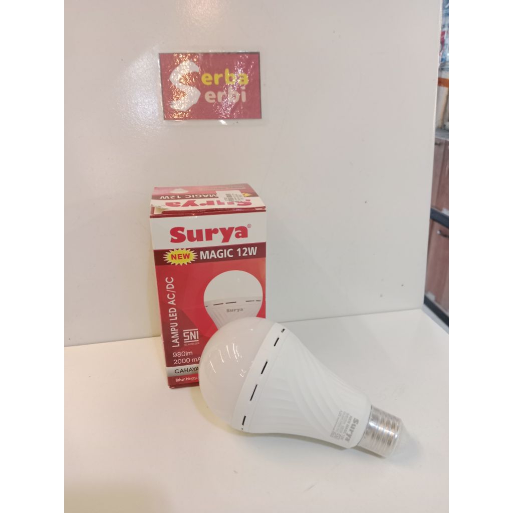 -LAMPU AC/DC EMERGENCY-Lampu led bulb ac/dc magic