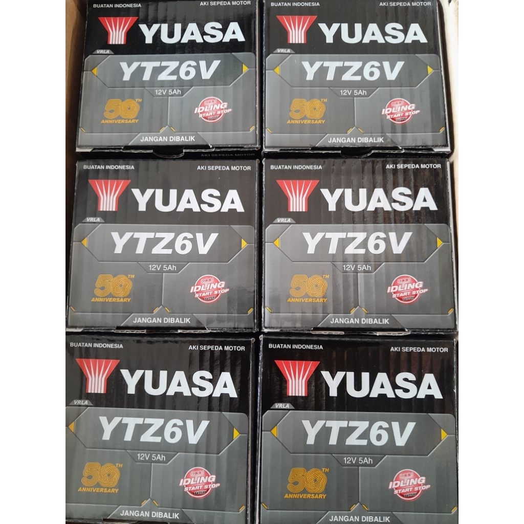 AKI YUASA YTZ6V ORIGINAL