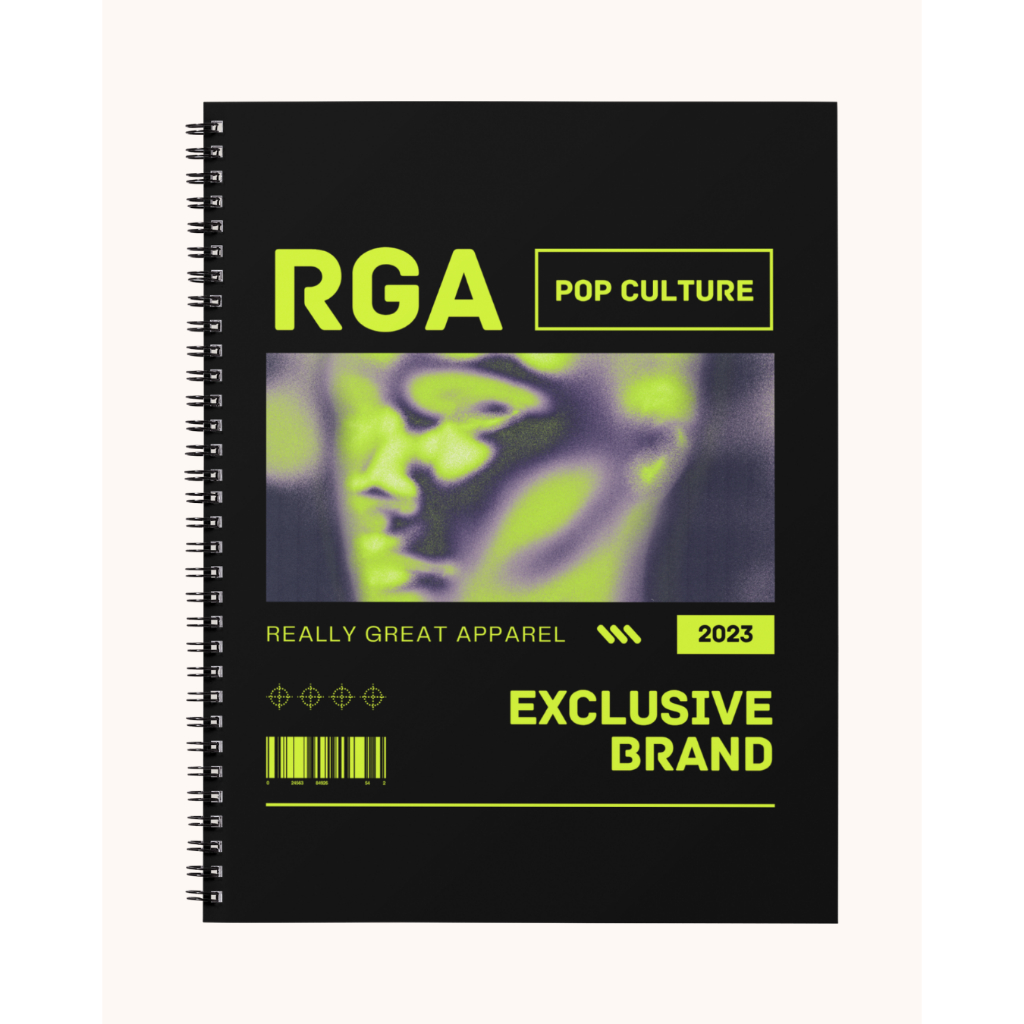 

Notebook Reflektif A5 Spiral – 50 Halaman Hitam Putih | HVS 80gsm & 100gsm – RGA Exclusive Brand