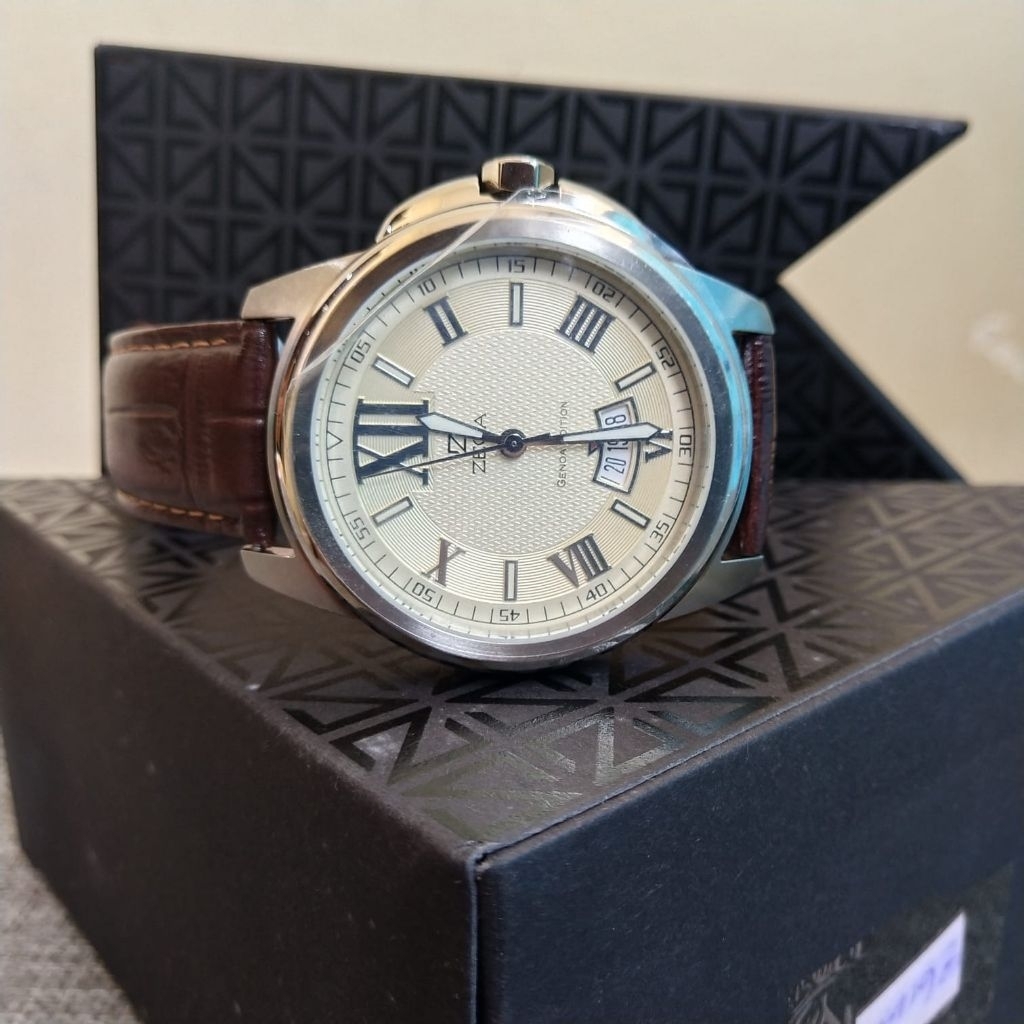 Jam Tangan Zeca  261M LBR-D Jam Tangan Pria Original