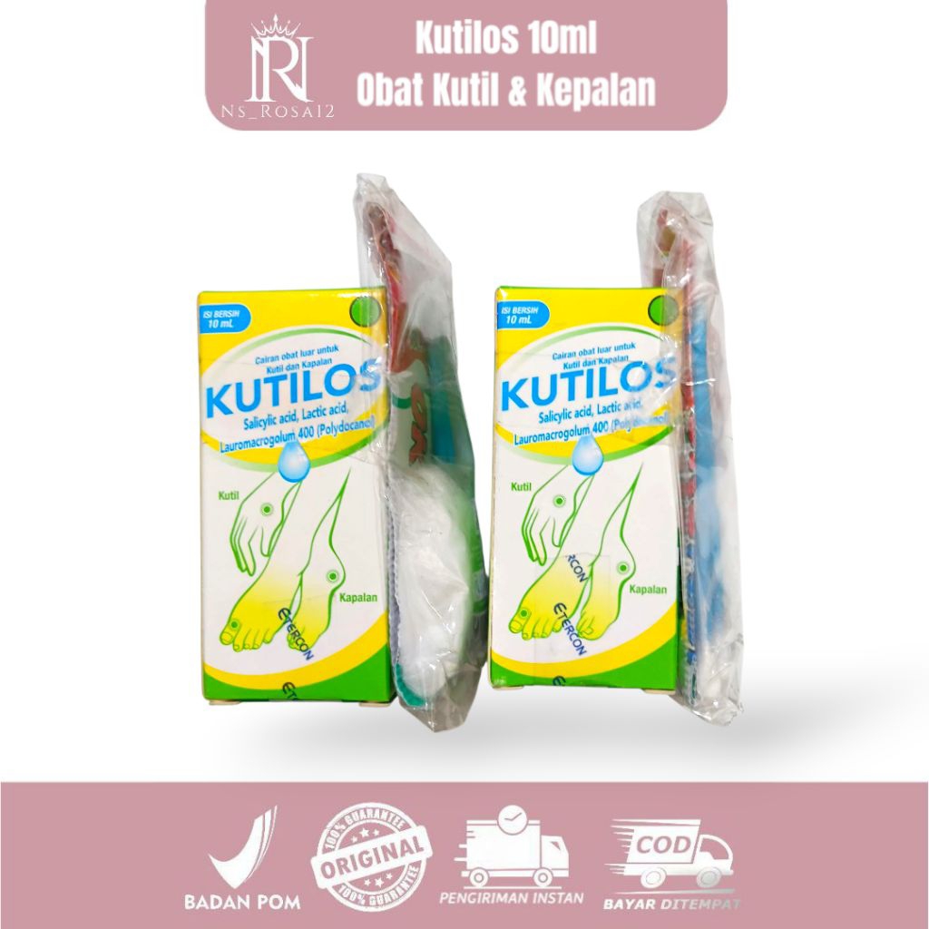 Kutilos 10ml - Kutilos Obat Kutil dan Kapalan | Obat Kutil