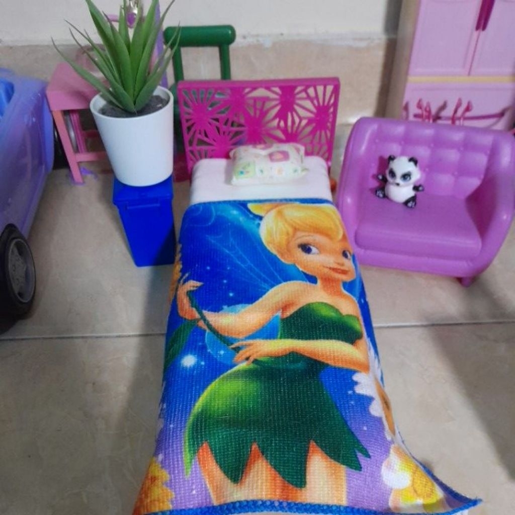 set tempat tidur barbie