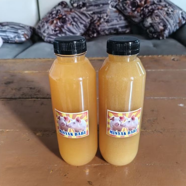 

Minyak babi asli / minyak B2 / minyak goreng babi 500 ml