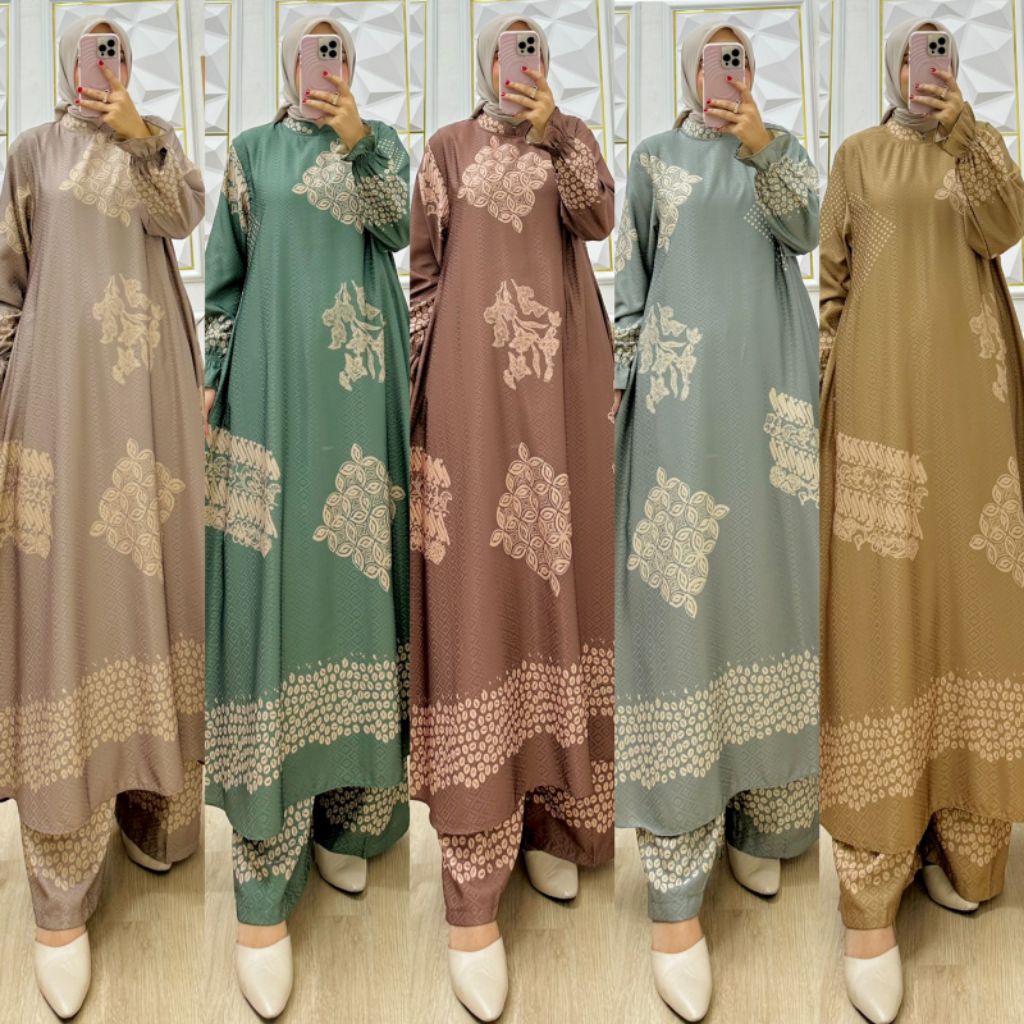 setcel/settunik/setrok/tunik/celana/atasan/polos/motif/jumbo/rayon/maxmara