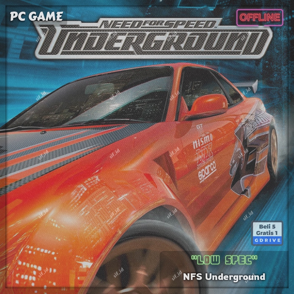 Need for Speed Underground - NFS UG - Game PC - PC Game Balapan