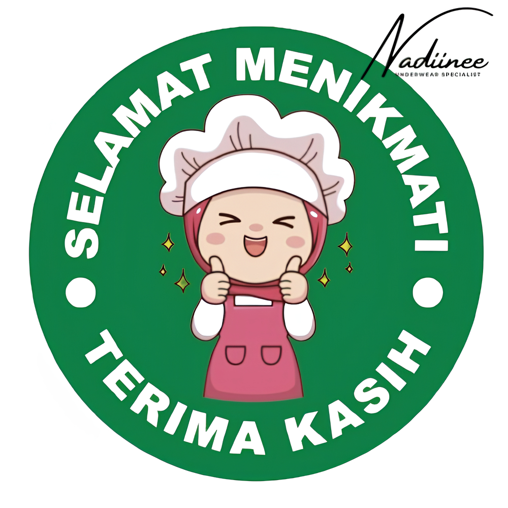 

Stiker Roll Motif Selamat Menikmati Ukuran 2.5 cm Isi 500 Pcs Label Kemasan Usaha Makanan Minuman