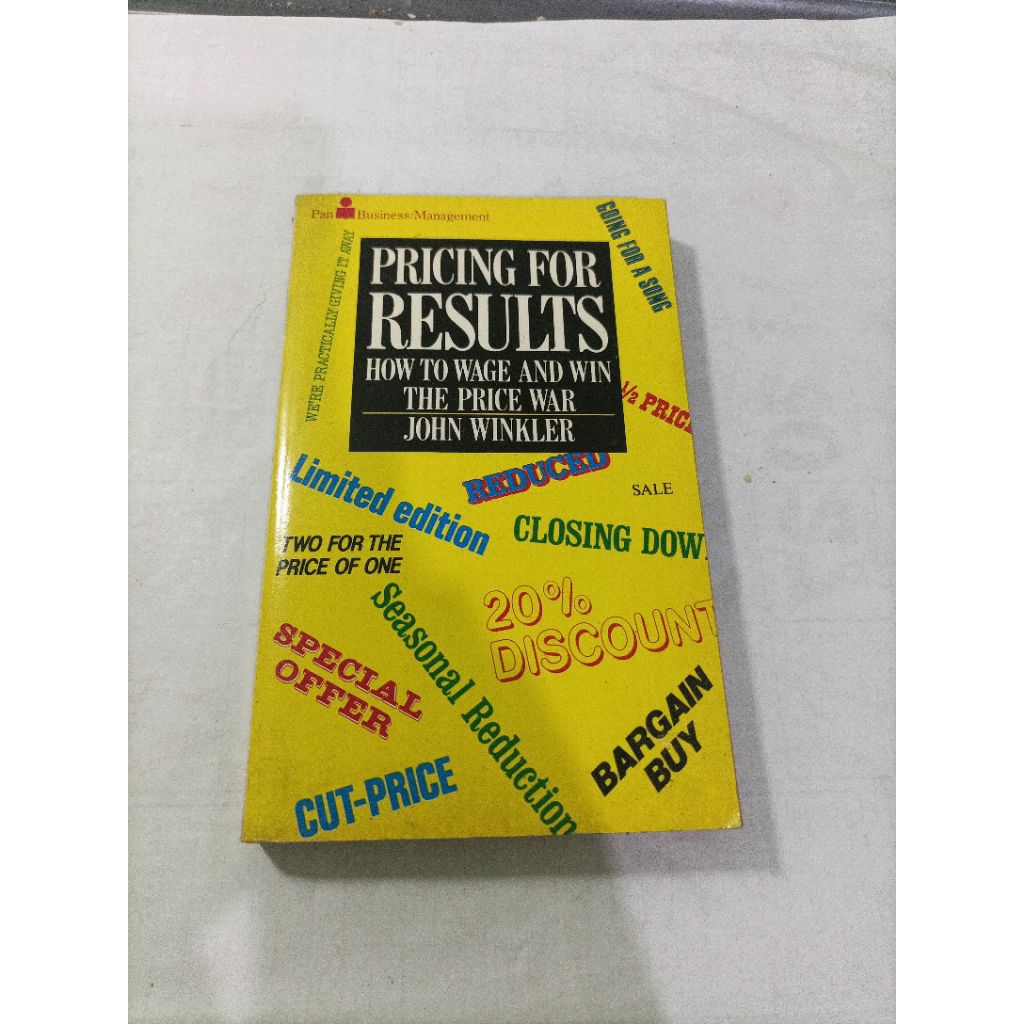 Buku import Pricing for results how to wage and win the price war / John Winkler