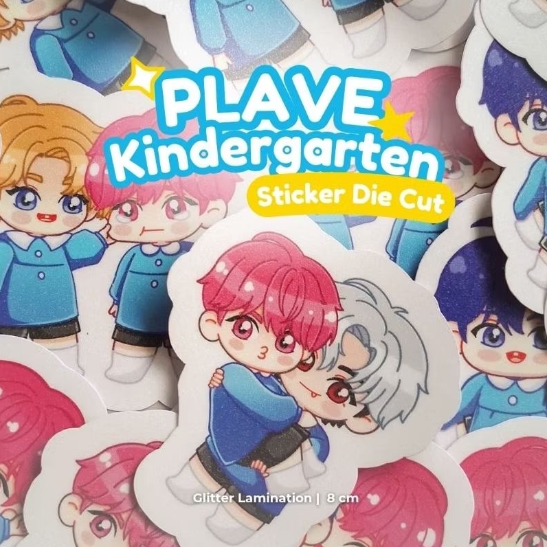 

STICKER DIE CUT PLAVE KINDERGARTEN [by Kurosacy]