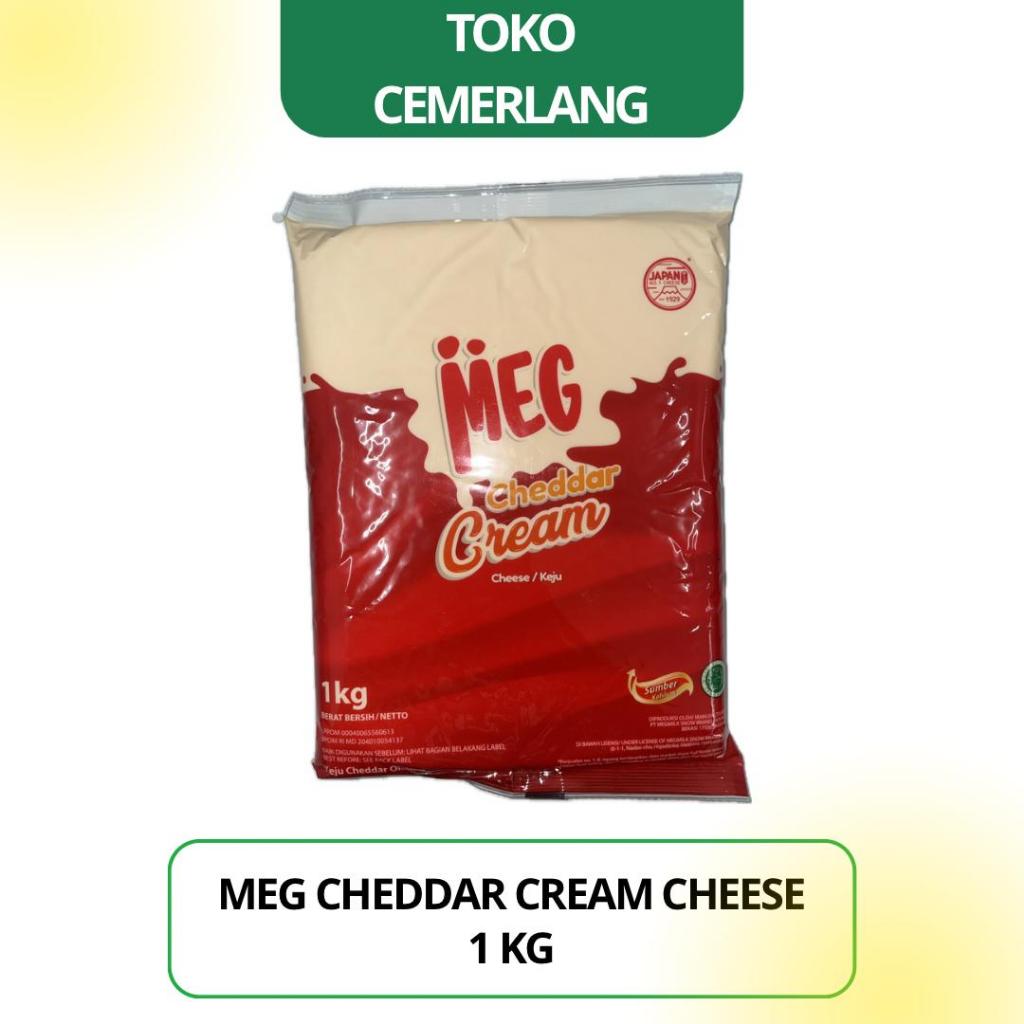 

Keju Meg Cheddar Cream Cheese 1 kg