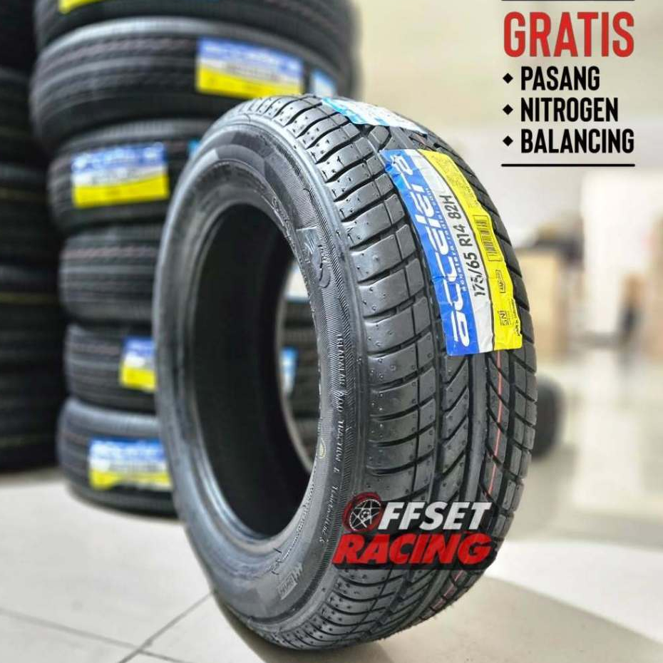 Ban 175 65 R14 ACCELERA ACCELERA Ban Standar Brio 175 65 R14 Gratis Pasang