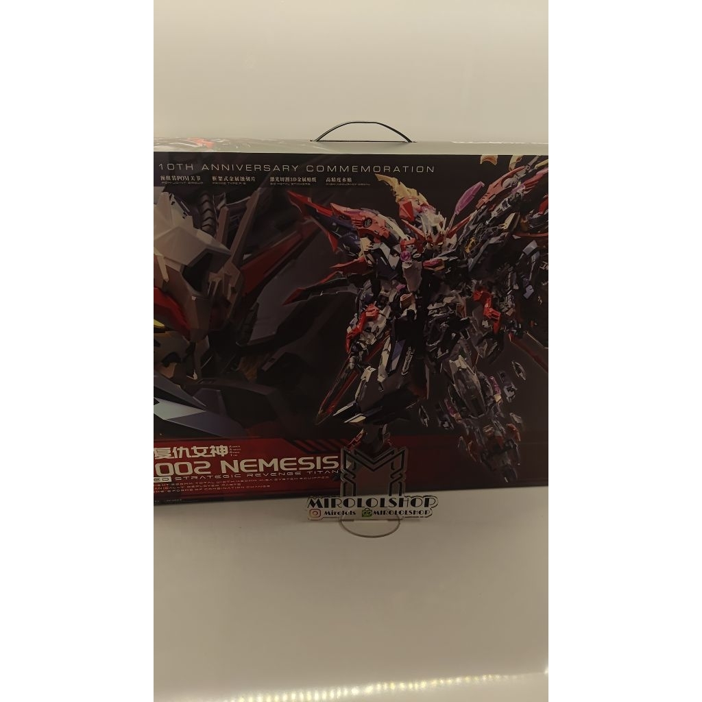 MG 1/100 infinite dimension nemesis model kit gundam