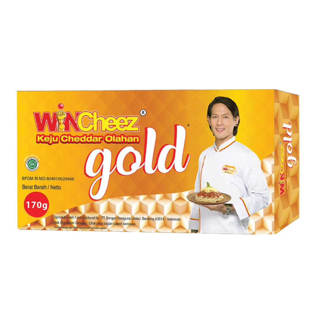 

WINCheez Keju Cheedar Olahan Gold Box 170 g