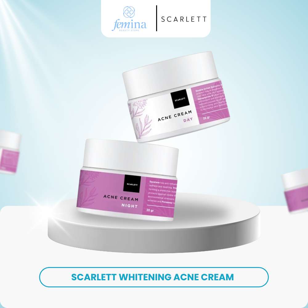 Scarlett Whitening Acne Cream