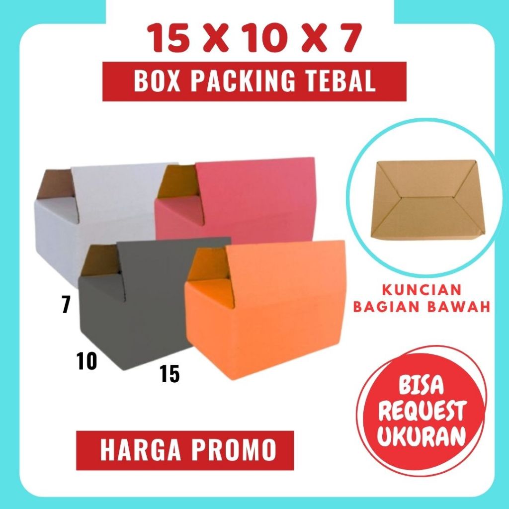 

Box Packing A0 15x10x7 Kardus Olshop Karton Dus Kotak Kemasan Sparepart Assesoris Diva Box