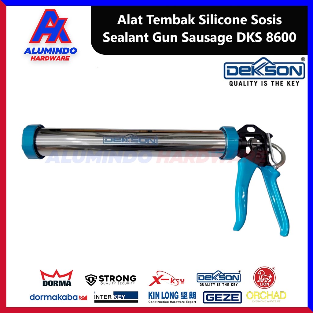 Gun Sealant Sausage atau Alat Tembak Silicone Sosis Dekson 8600