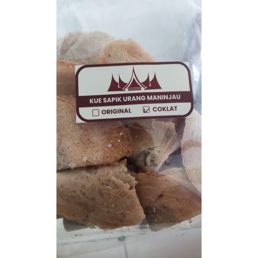 

Kue Sapik Spesial 4 Bungkus (Isi Coklat) Khas Urang Maninjau 100g