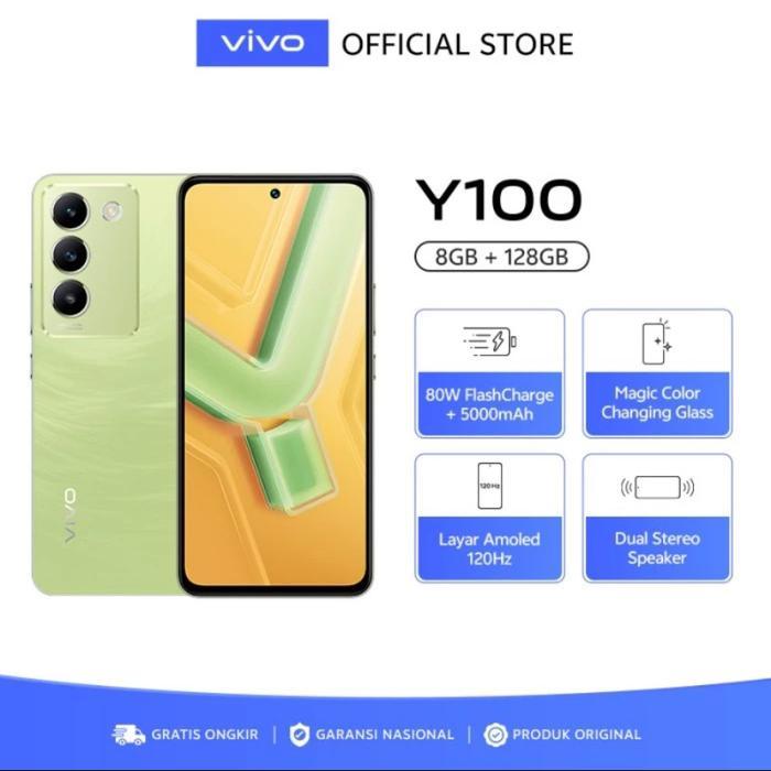 VIVO Y100 4G 5G 8/128 8/256 GB & VIVO Y100 5G 5G 8/128 8/256 GB  Garansi Resmi