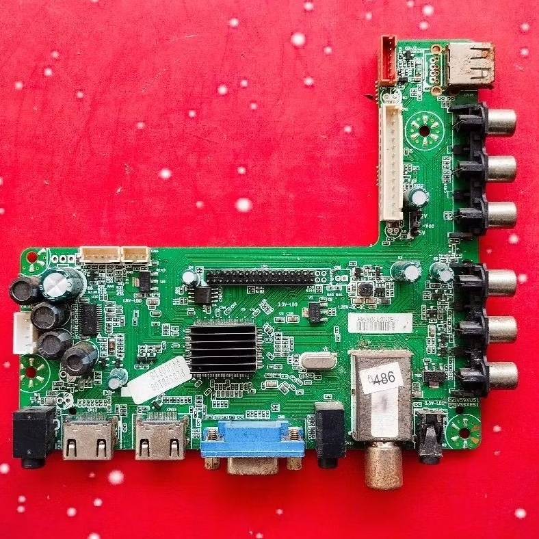 Mainboard ori mobo mb tv Polytron PLD 32D100 PLD32D100 normal